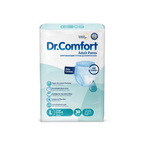 Dr. Comfort Emici Külot Büyük (L) 30 Adet