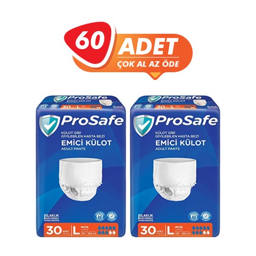 Prosafe Emici Külot Büyük (L) 60 Adet - Large