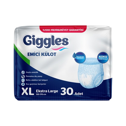 Giggles Emici Külot Extra Large (XL) 30 Adet