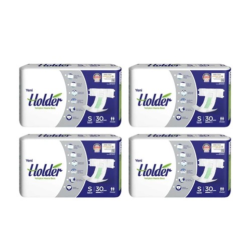 Holder Belbantlı Yetişkin Hasta Bezi Küçük-Small (S) 120 Adet