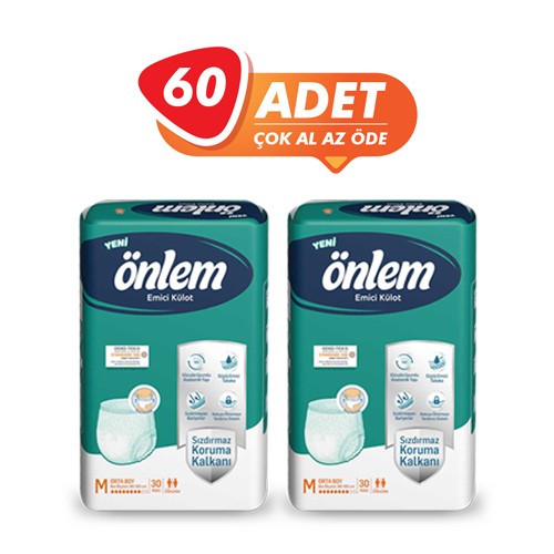 Önlem Emici Külot Orta (M) 60 Adet