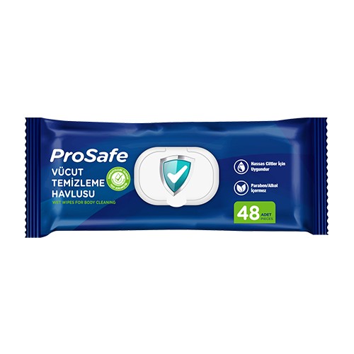 Prosafe Vücut Temizleme Havlusu / 48'li 1 Paket