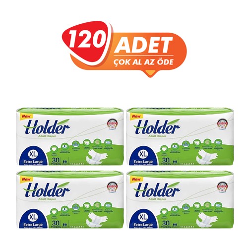 Holder Belbantlı Hasta Bezi Büyük (XL) 120 Adet