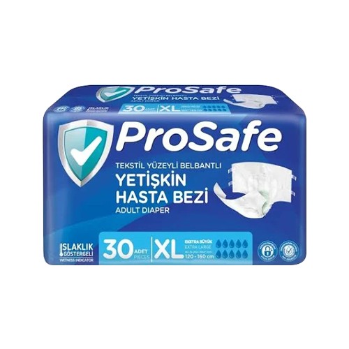 Prosafe Belbantlı Hasta Bezi Ekstra Büyük (XL) 30 Adet