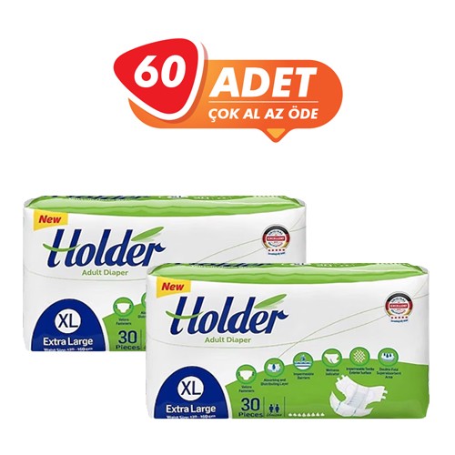 Holder Belbantlı Hasta Bezi Büyük (XL) 60 Adet