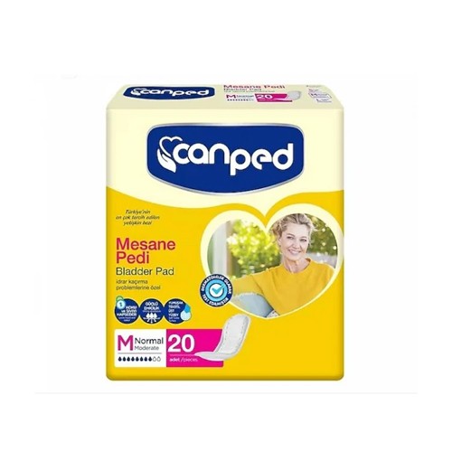 Canped Mesane Pedi Ekonomik Paket Normal (M) 20 Adet