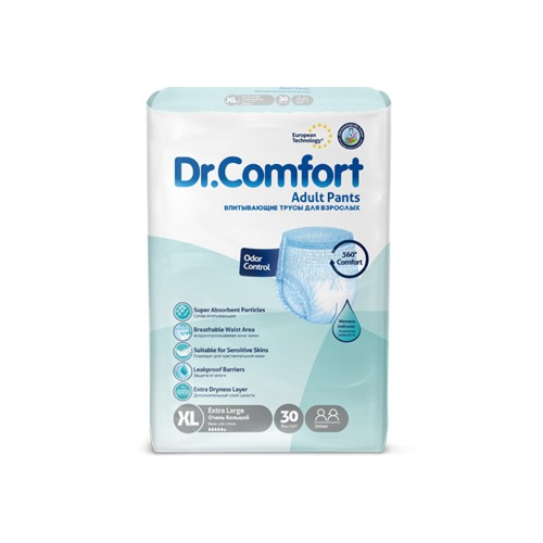 Dr. Comfort Emici Külot Ekstra Büyük (XL) 30 Adet