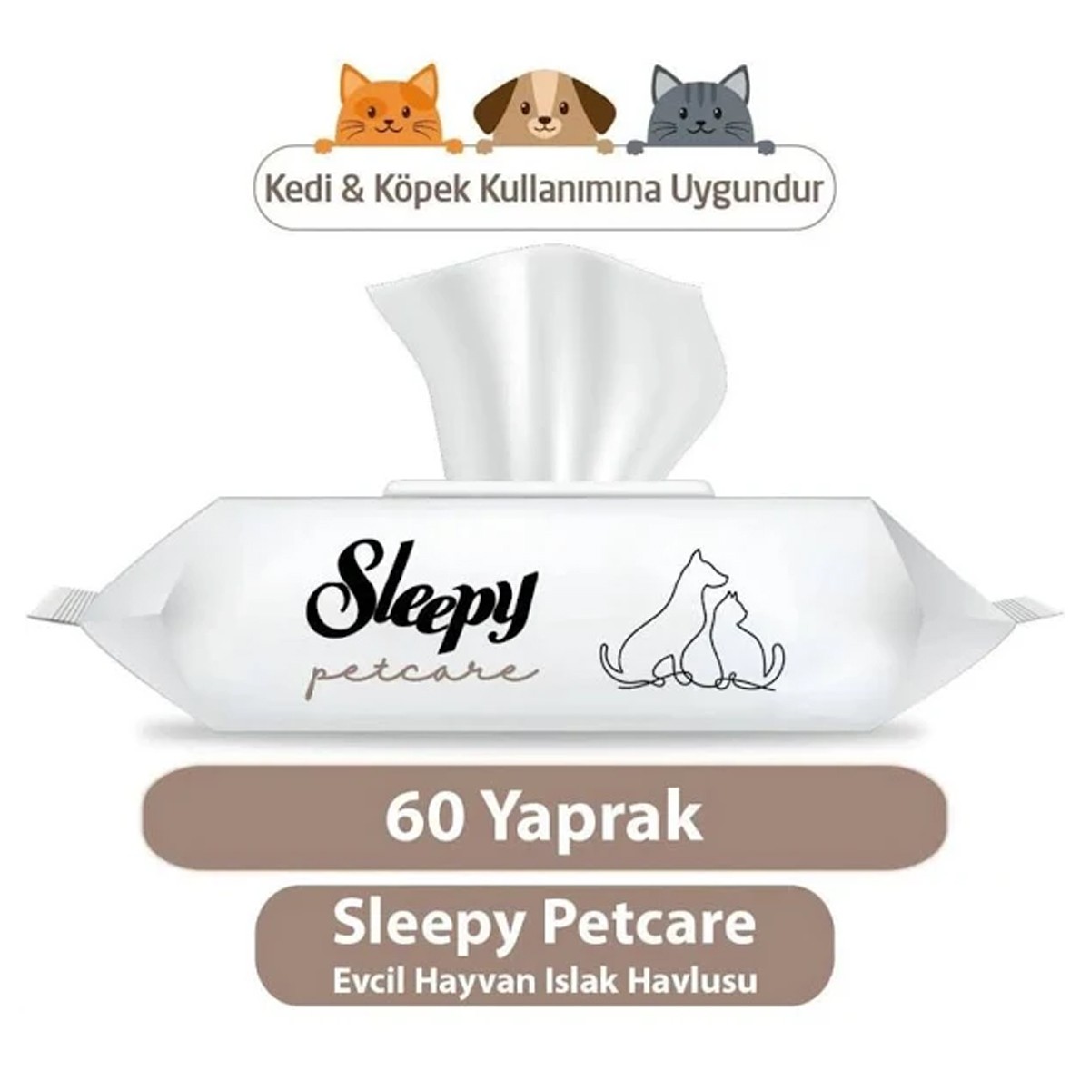 Sleepy Petcare Pet Havlu 60'lı