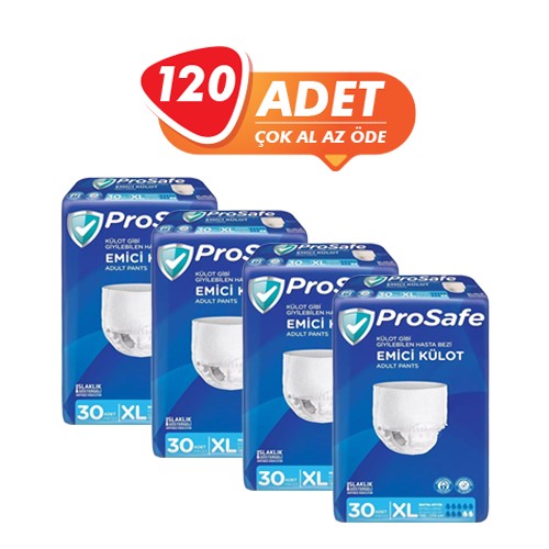 Prosafe Emici Külot Ekstra Büyük (XL) 120 Adet - X Large