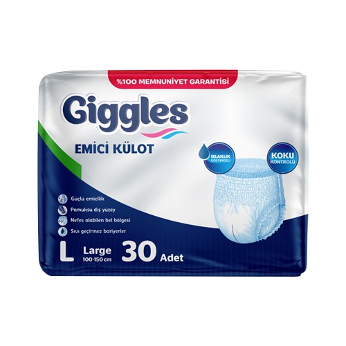 Giggles Emici Külot Large (L) 30 Adet