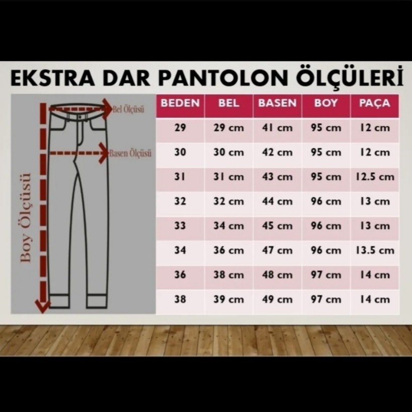 Erkek Süper Skinny Fit Dar Kesim Esnek Denim Pantolon