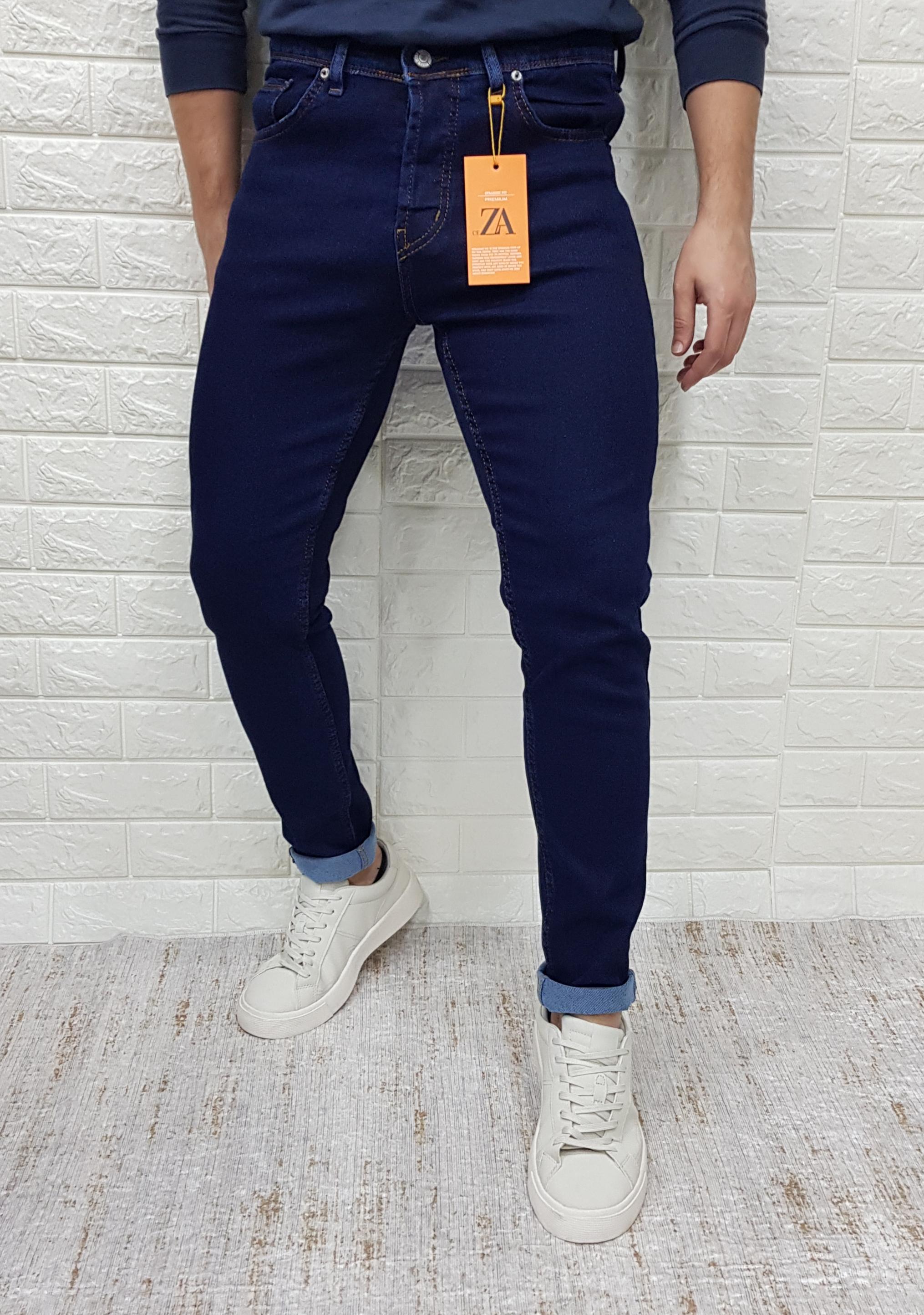 Ceza Denim Erkek Lacivert Skinny Fit Likralı Kot Pantolon
