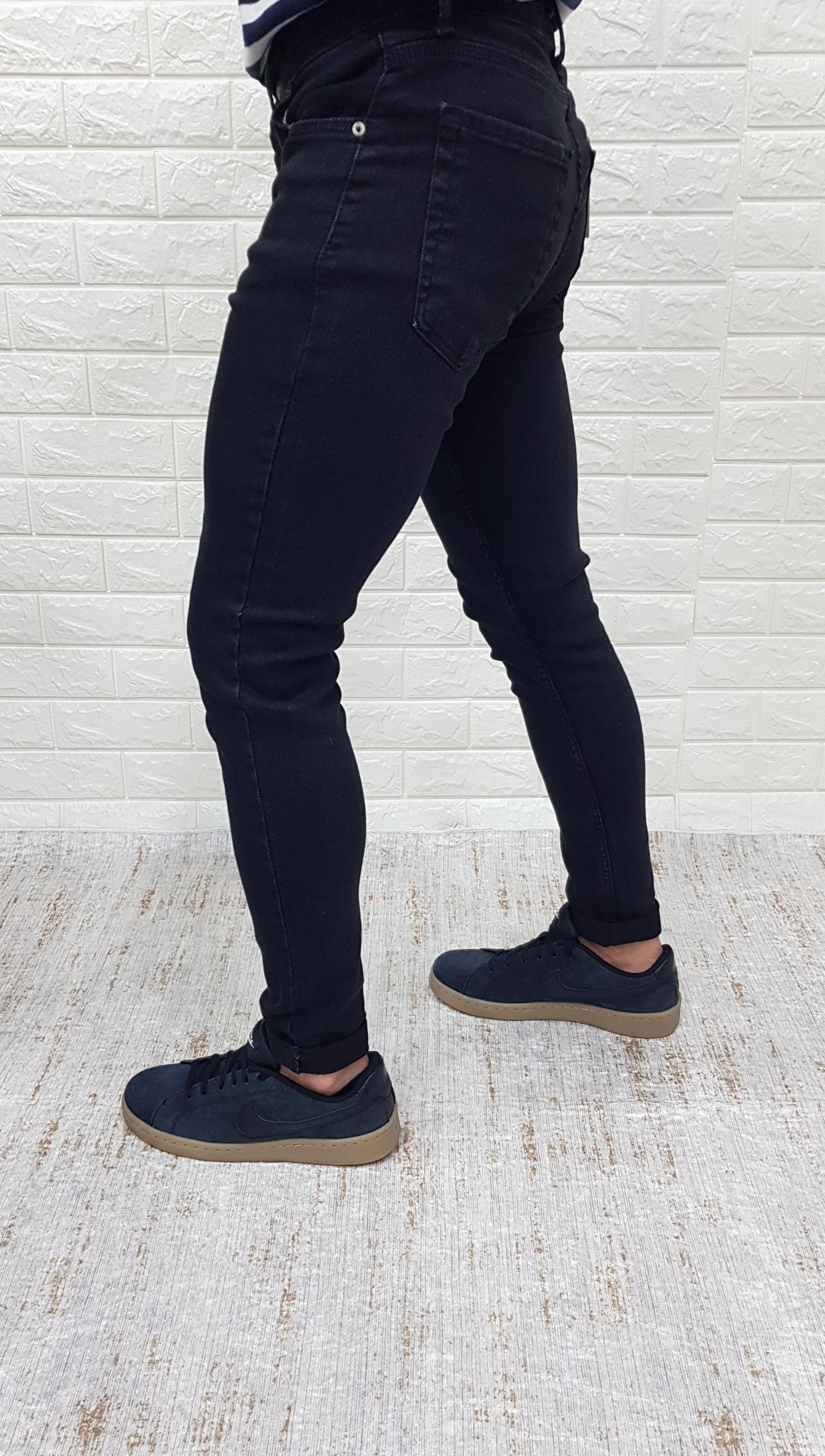 Ceza Denim Erkek Siyah Skinny Fit Likralı Kot Pantolon