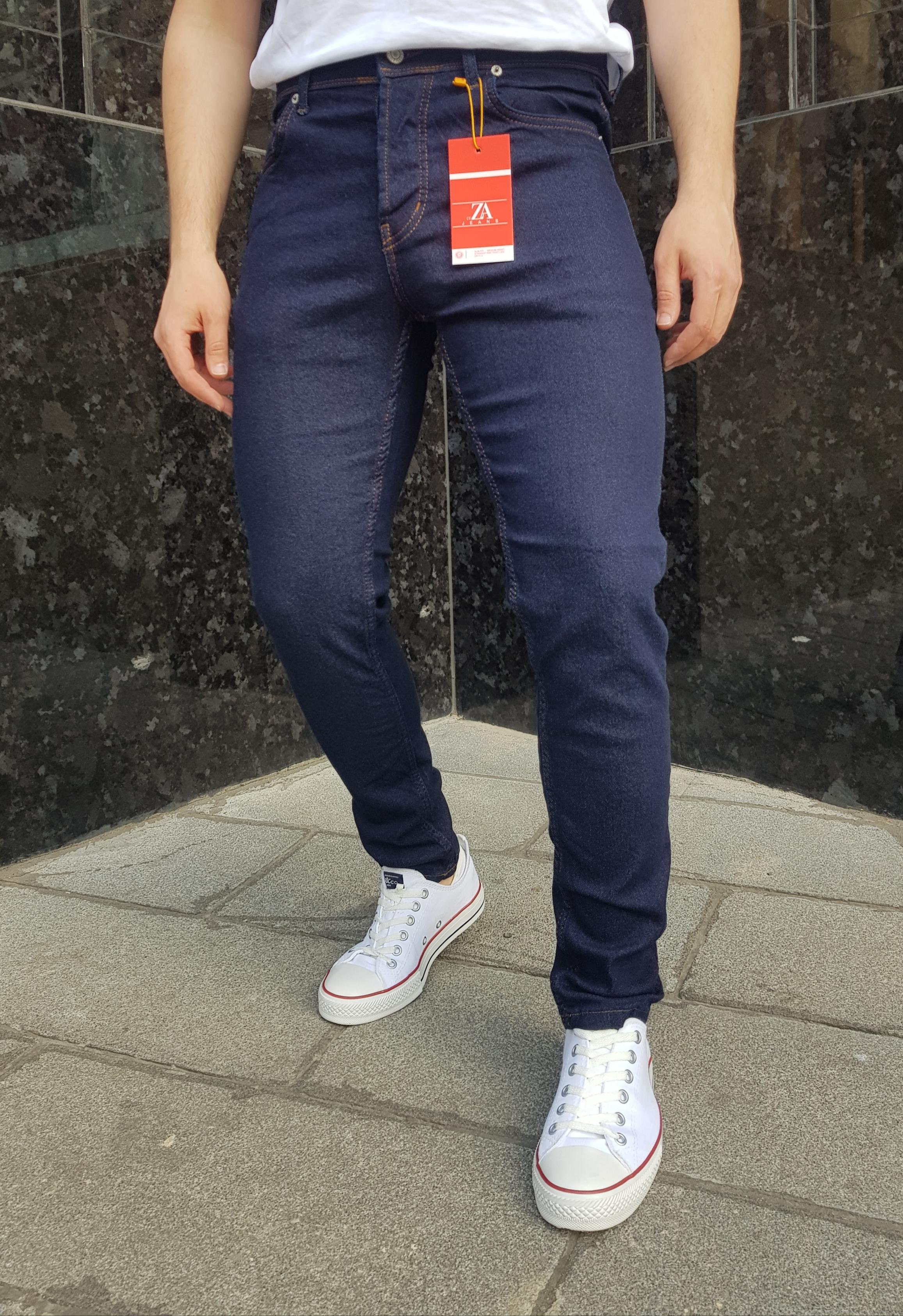 Ceza Denim Erkek Koyu Lacivert Skinny Fit Likralı Pantolon
