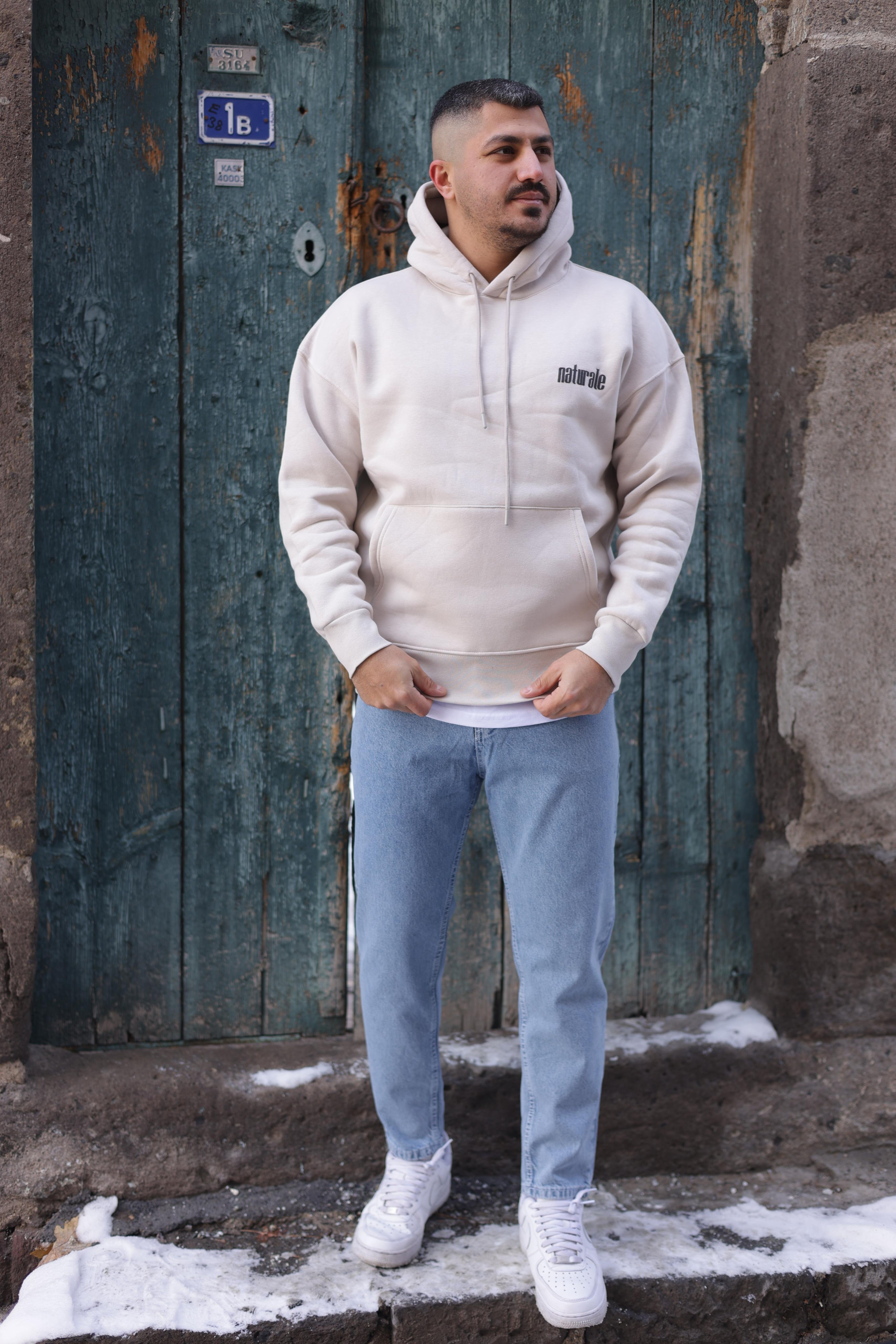 Üç İplik Şardonlu Sweatshirt