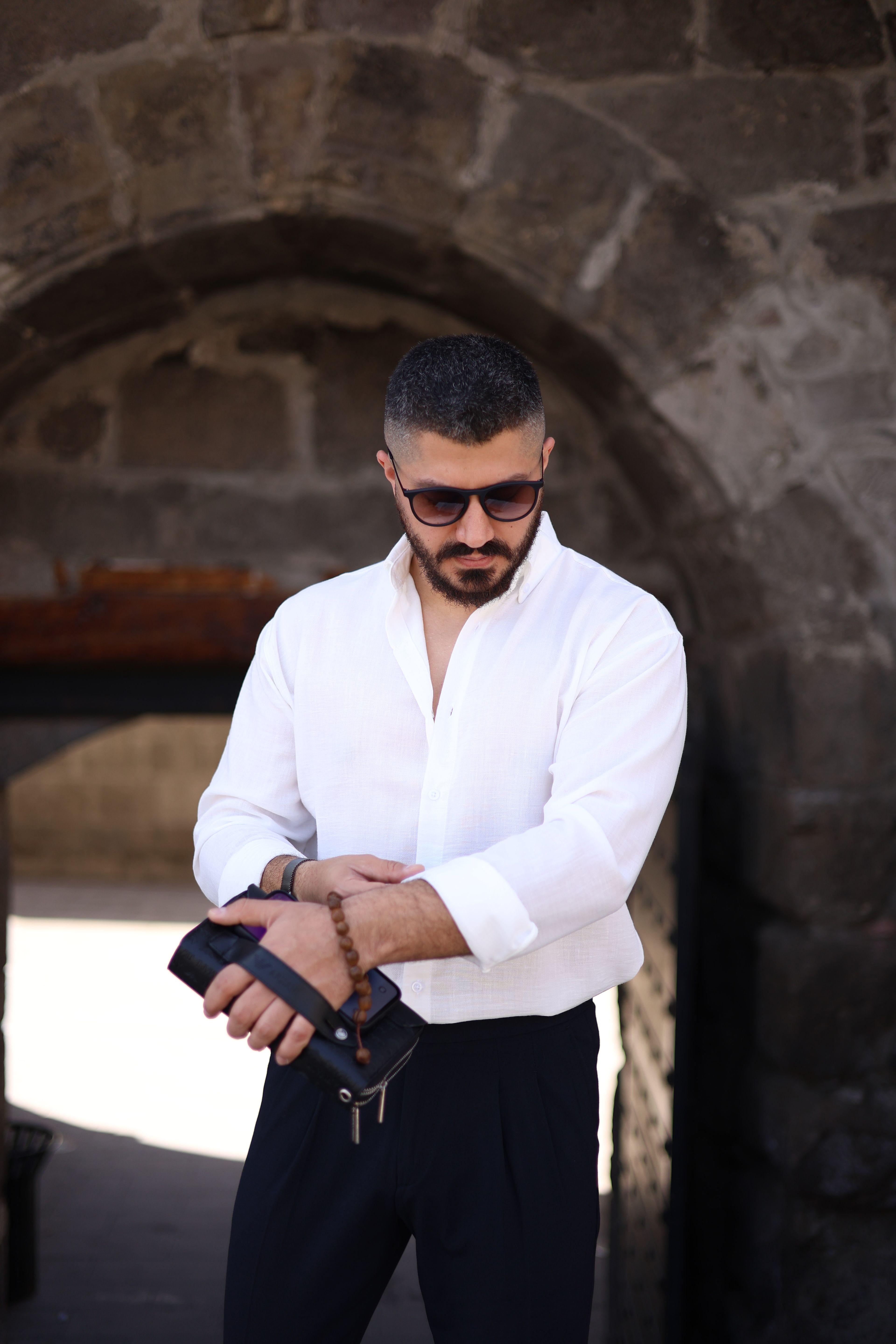 Muslim Kumaş Yazlık Gömlek 