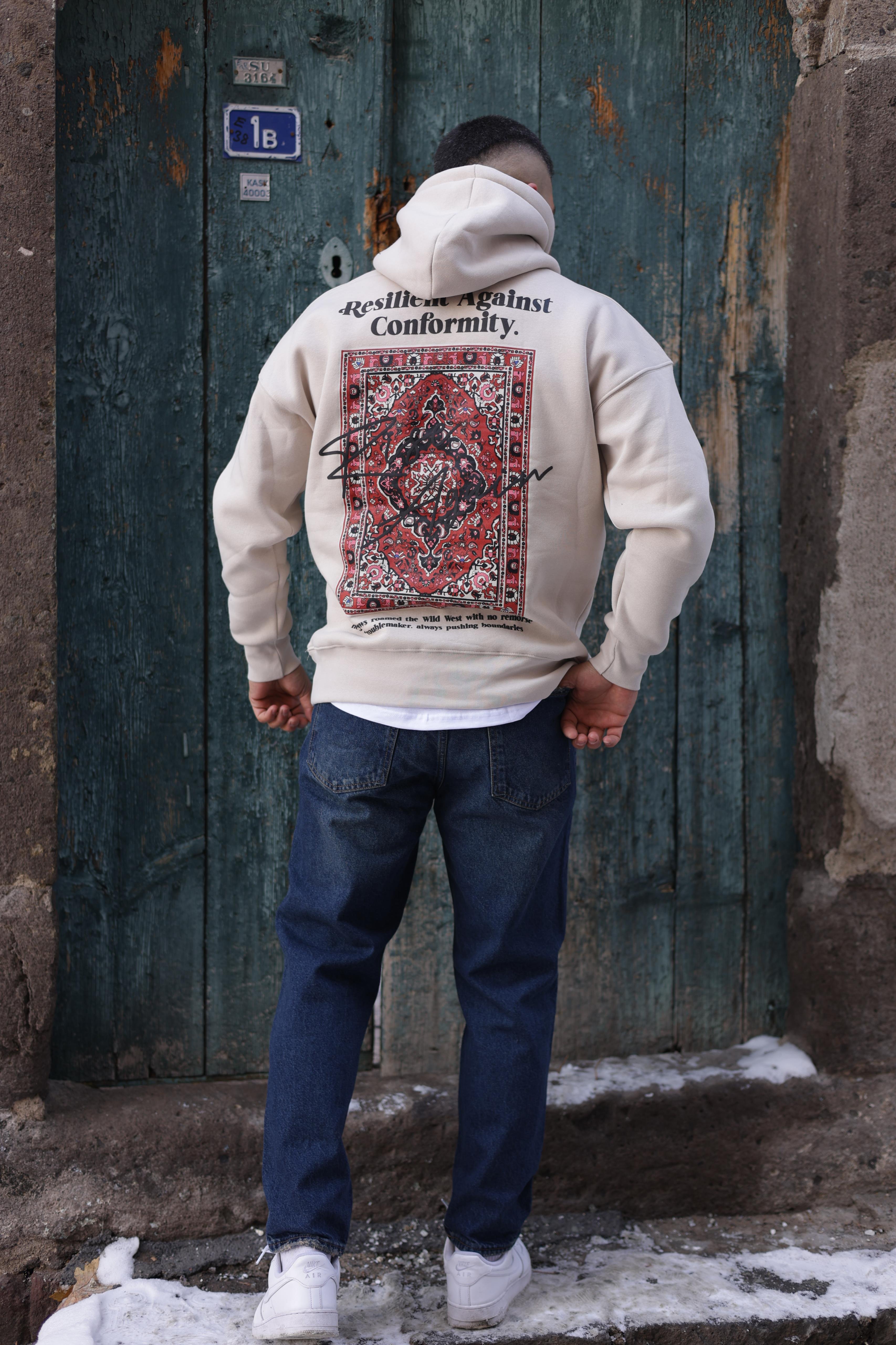 Üç İplik Şardonlu Sweatshirt