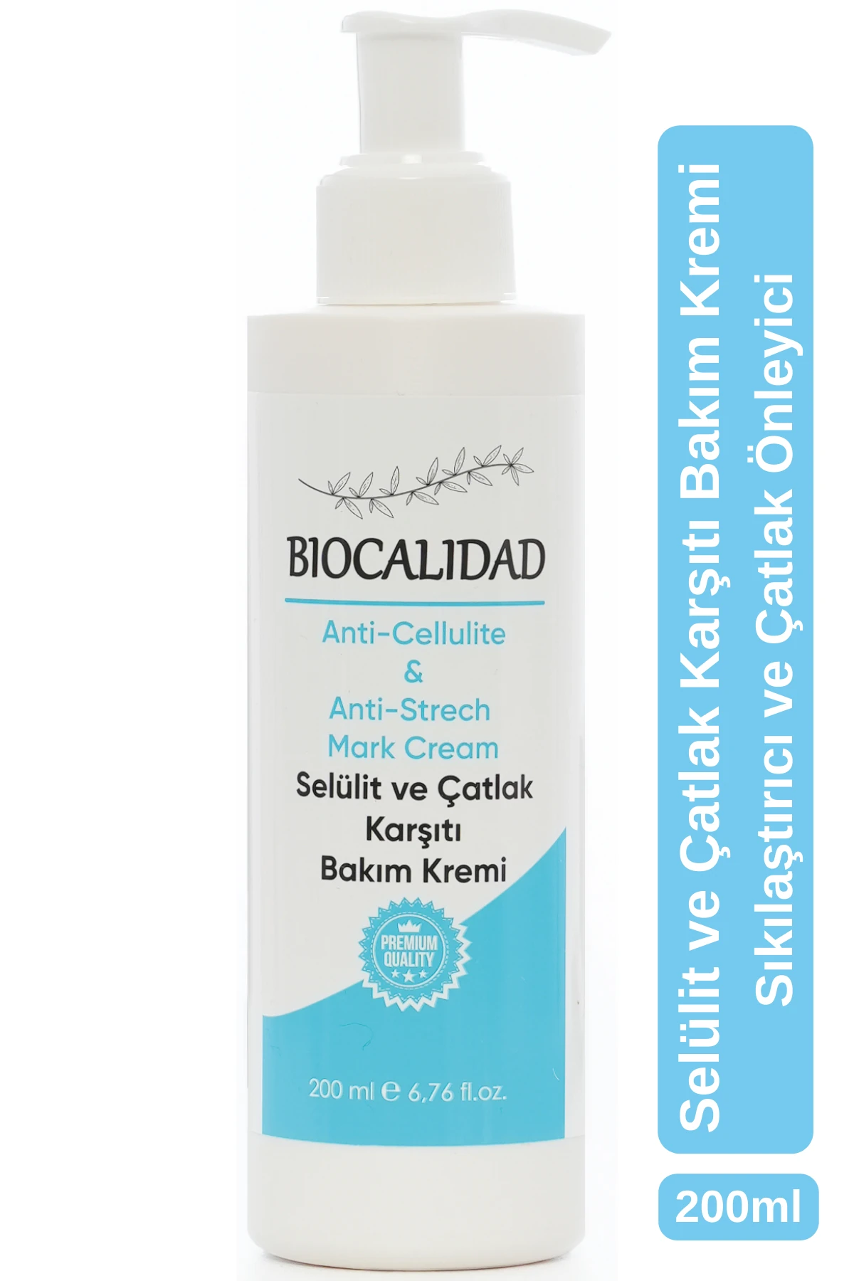 Selülit ve Çatlak Karşıtı Bakım Kremi - 200ml