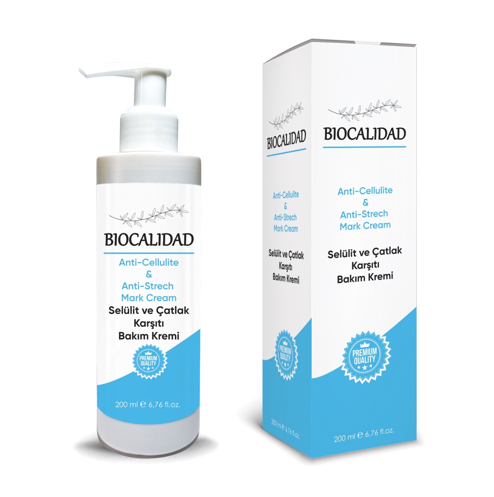 Selülit ve Çatlak Karşıtı Bakım Kremi - 200ml