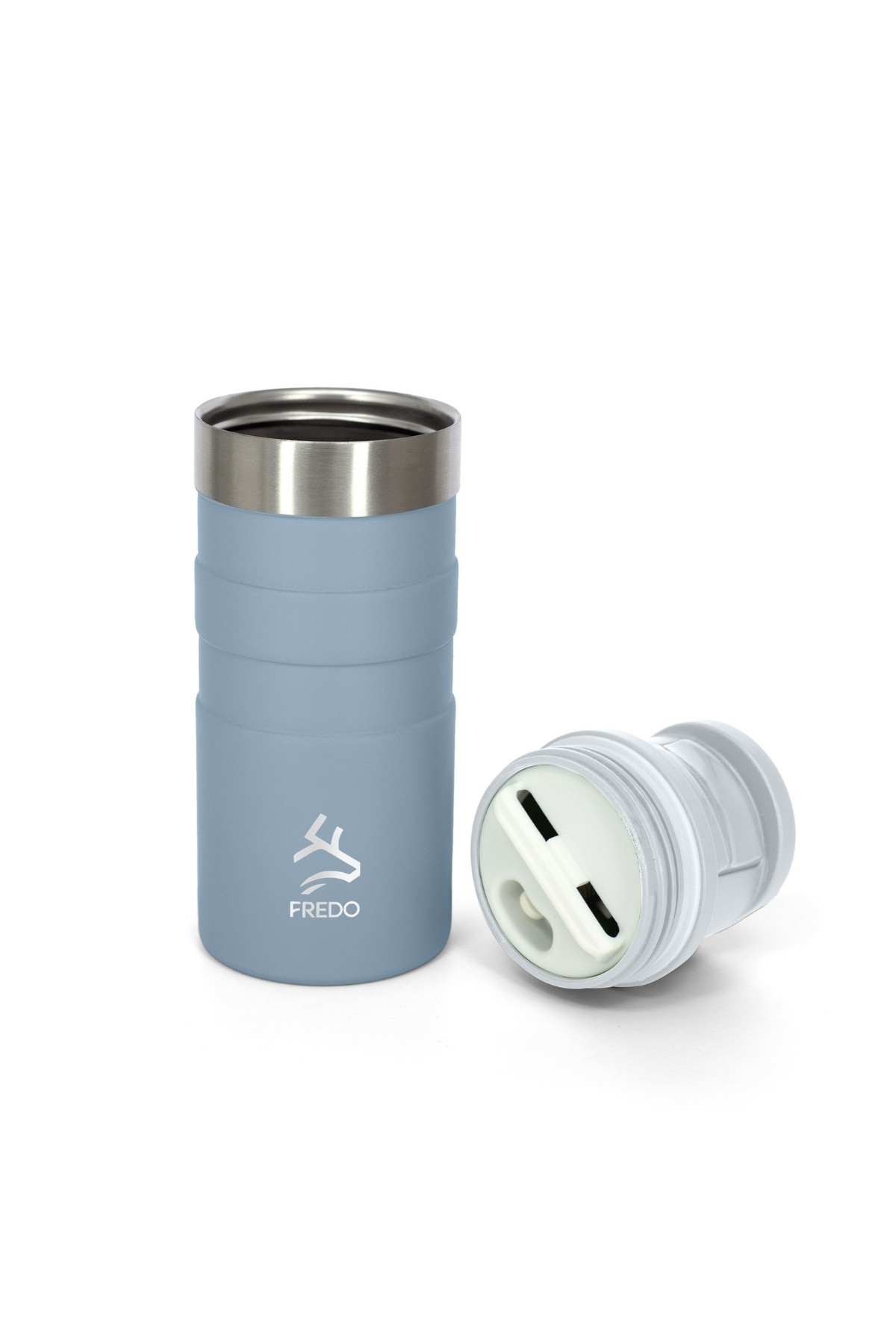 Comfort Therm Paslanmaz Çelik Bebek Mavisi Termos Bardak, Mug 350ml