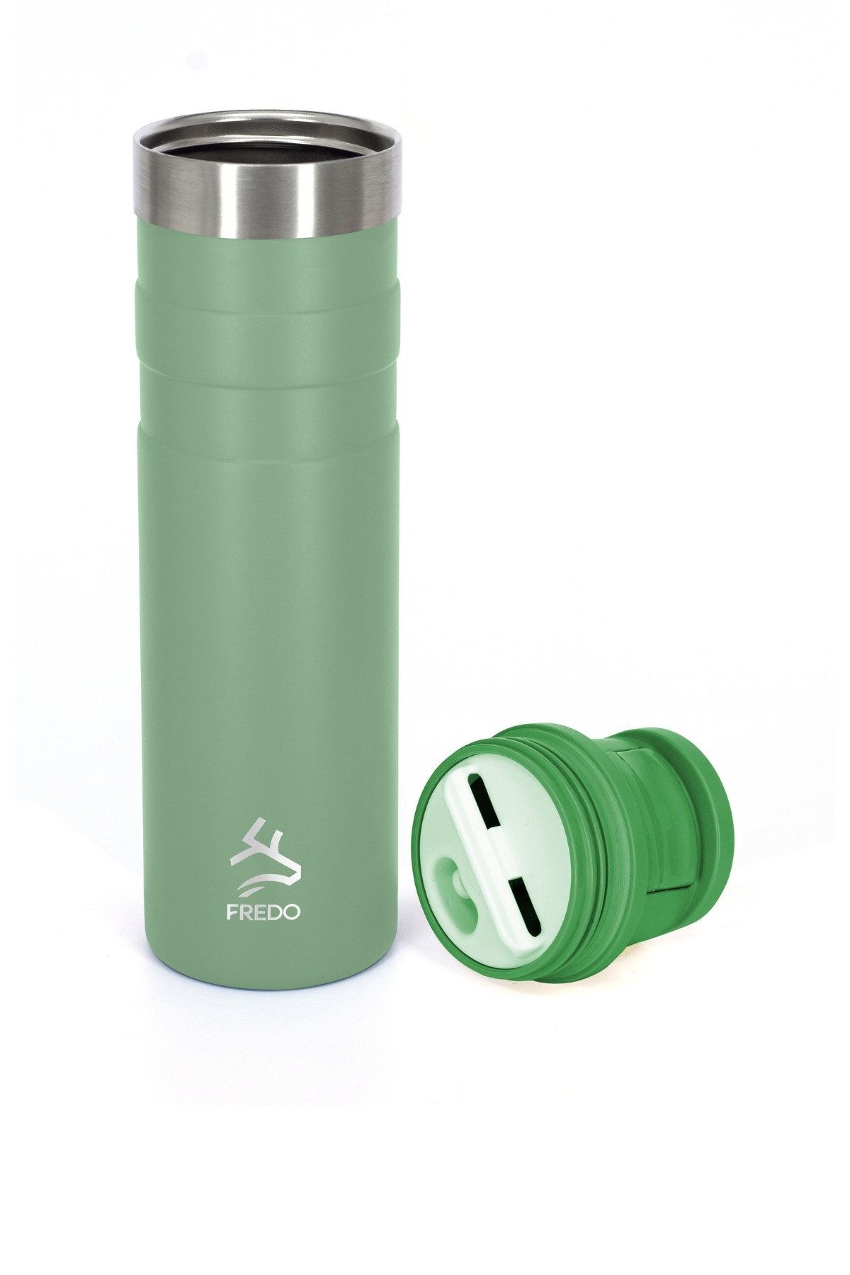 Comfort Therm Paslanmaz Çelik Mint Yeşil Termos Bardak, Mug 600ml