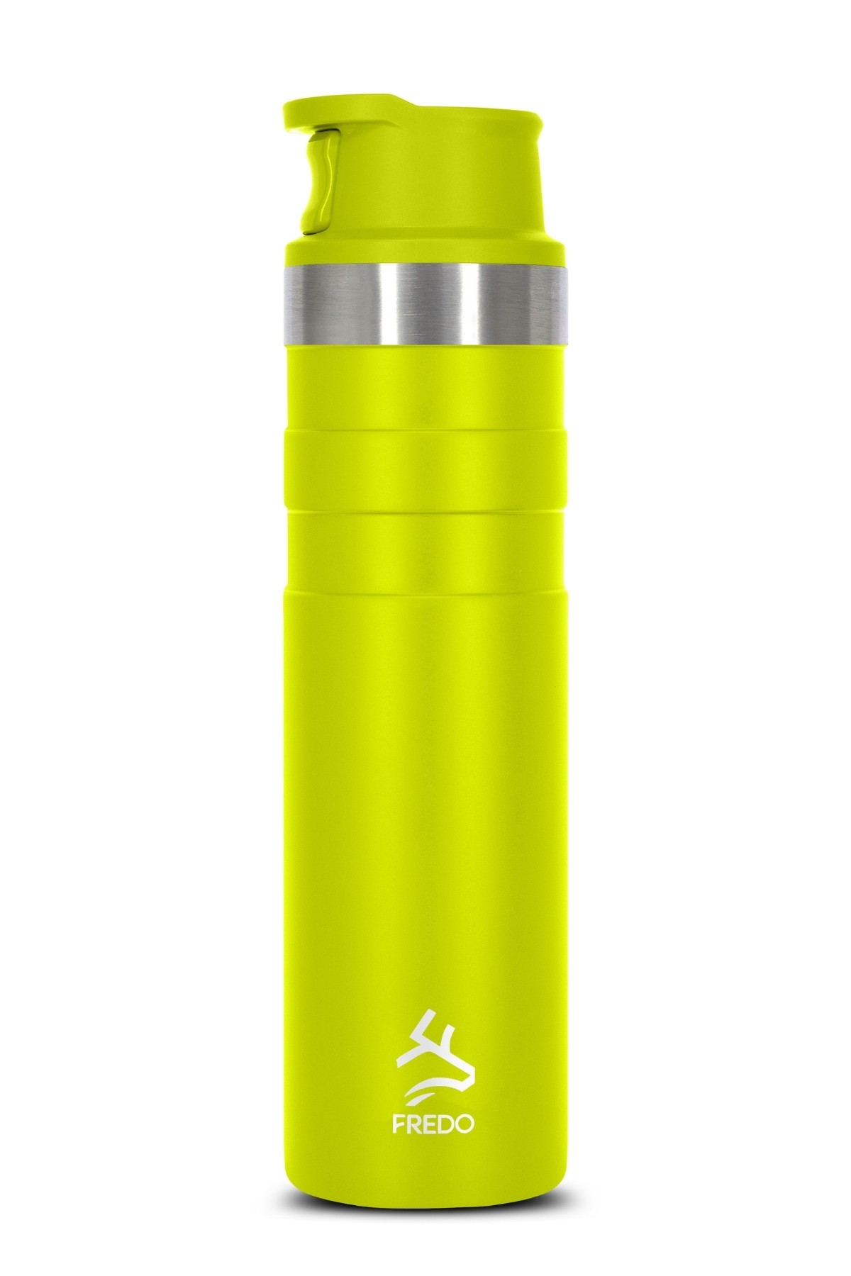 Comfort Therm Paslanmaz Çelik Neon Sarı Termos Bardak, Mug 600ml