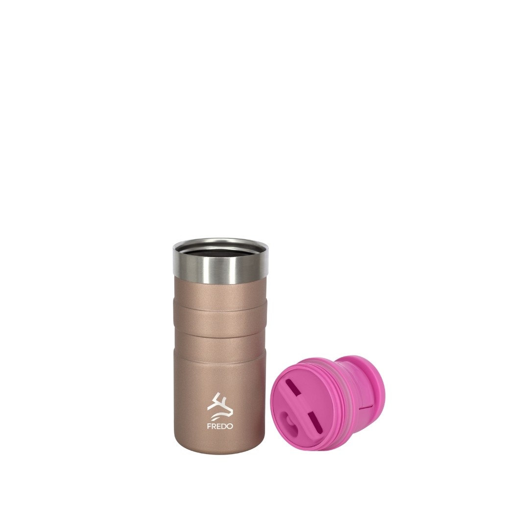 Comfort Therm Paslanmaz Çelik Rose Gold Termos Bardak, Mug 350ml