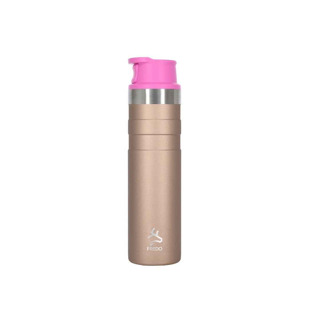 Comfort Therm Paslanmaz Çelik Rose Gold Termos Bardak, Mug 600ml