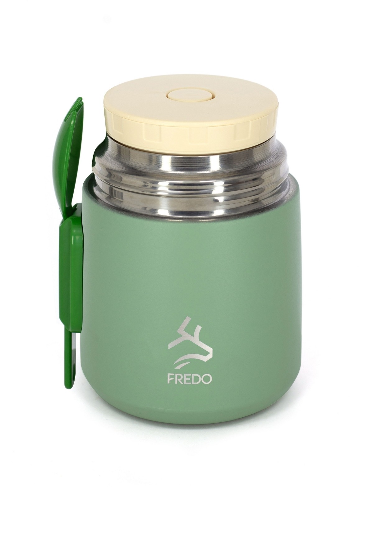 Duo Dine Bebek Mint Yeşil Mama Kabı & Yemek Saklama Termosu, Mug - 8 Saat Sıcak, 12 Saat Soğuk Tutma 500 ml