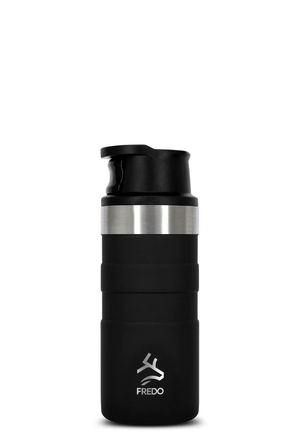 Comfort Therm Paslanmaz Çelik Siyah Termos Bardak, Mug 350ml