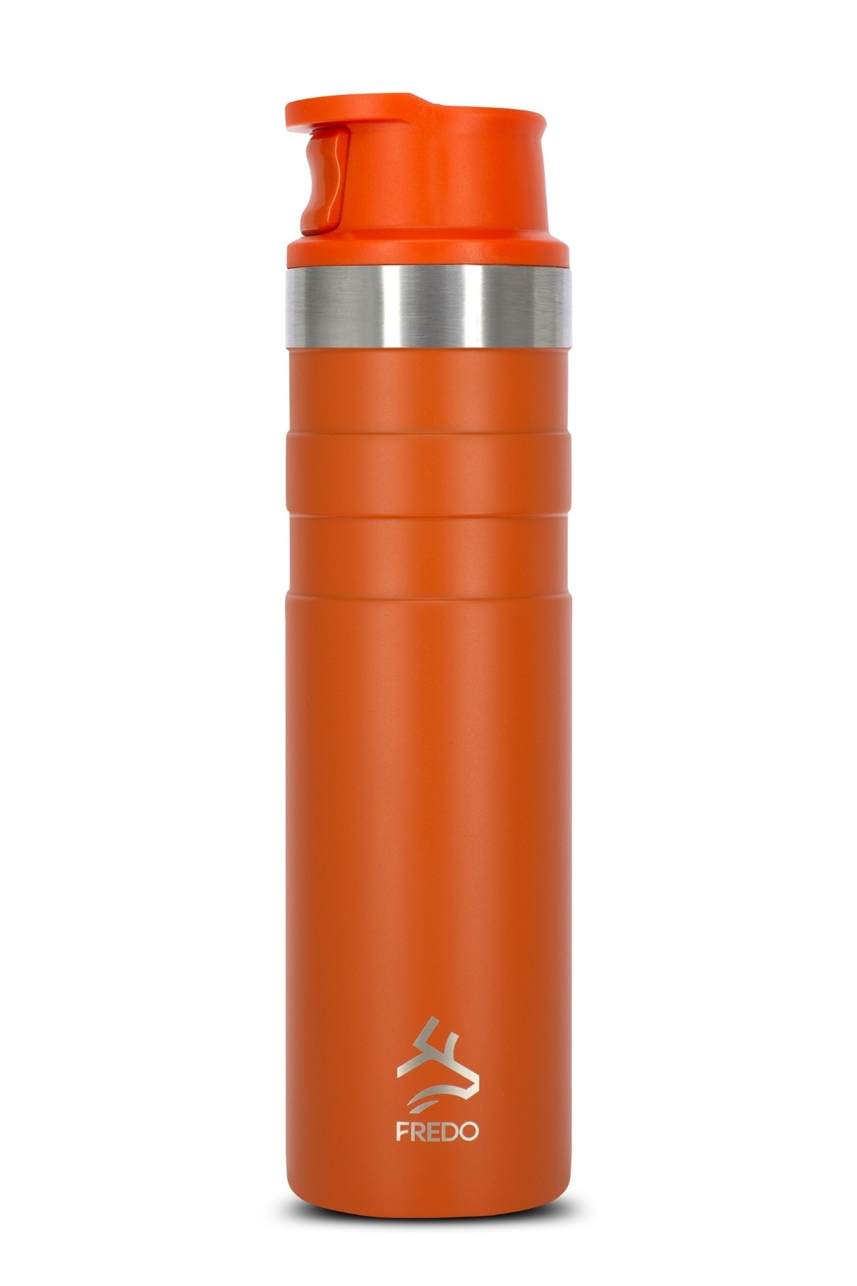 Comfort Therm Paslanmaz Çelik Turuncu Termos Bardak, Mug 600ml