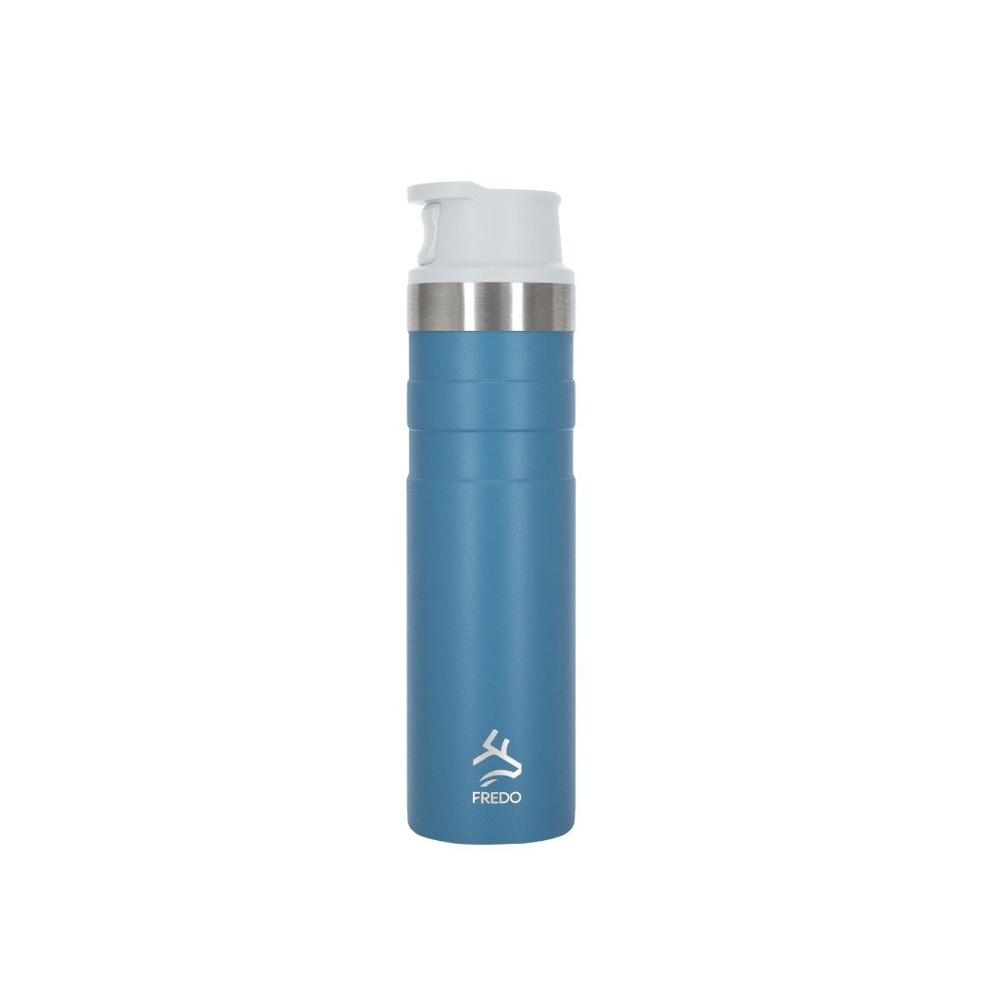 Comfort Therm Paslanmaz Çelik Mavi Termos Bardak, Mug 600ml