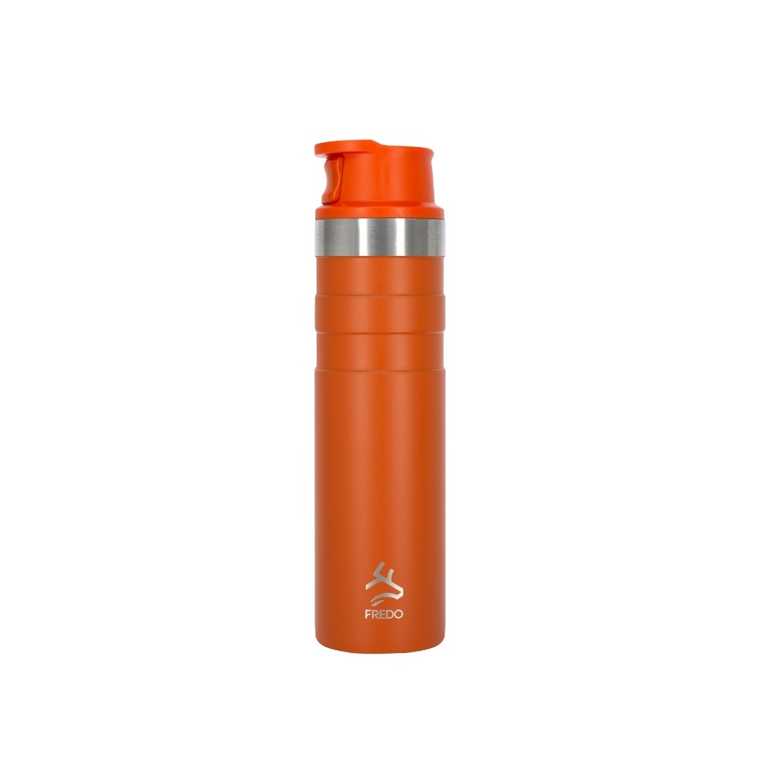 Comfort Therm Paslanmaz Çelik Turuncu Termos Bardak, Mug 600ml
