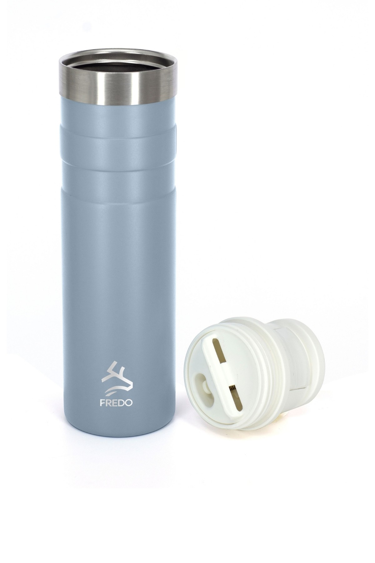 Comfort Therm Paslanmaz Çelik Bebek Mavisi Termos Bardak, Mug 600ml