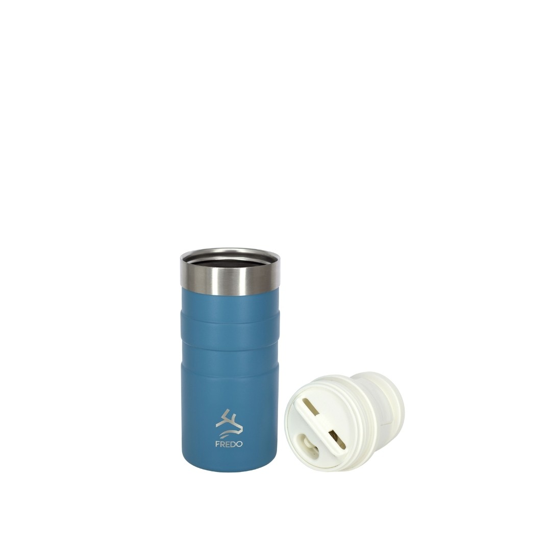 Comfort Therm Paslanmaz Çelik Mavi Termos Bardak, Mug 350ml