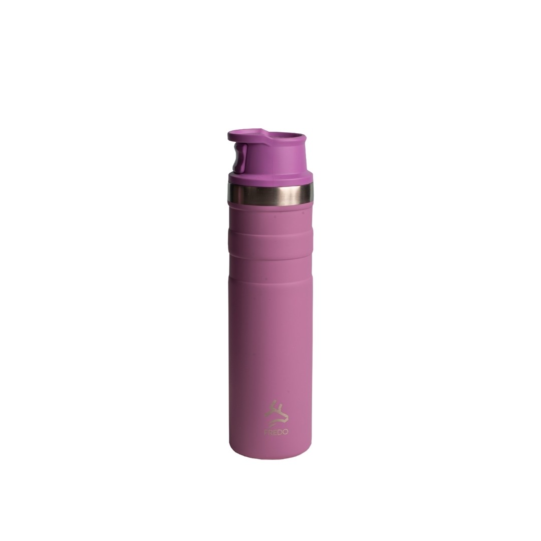 Comfort Therm Paslanmaz Çelik Lila Termos Bardak, Mug 600ml