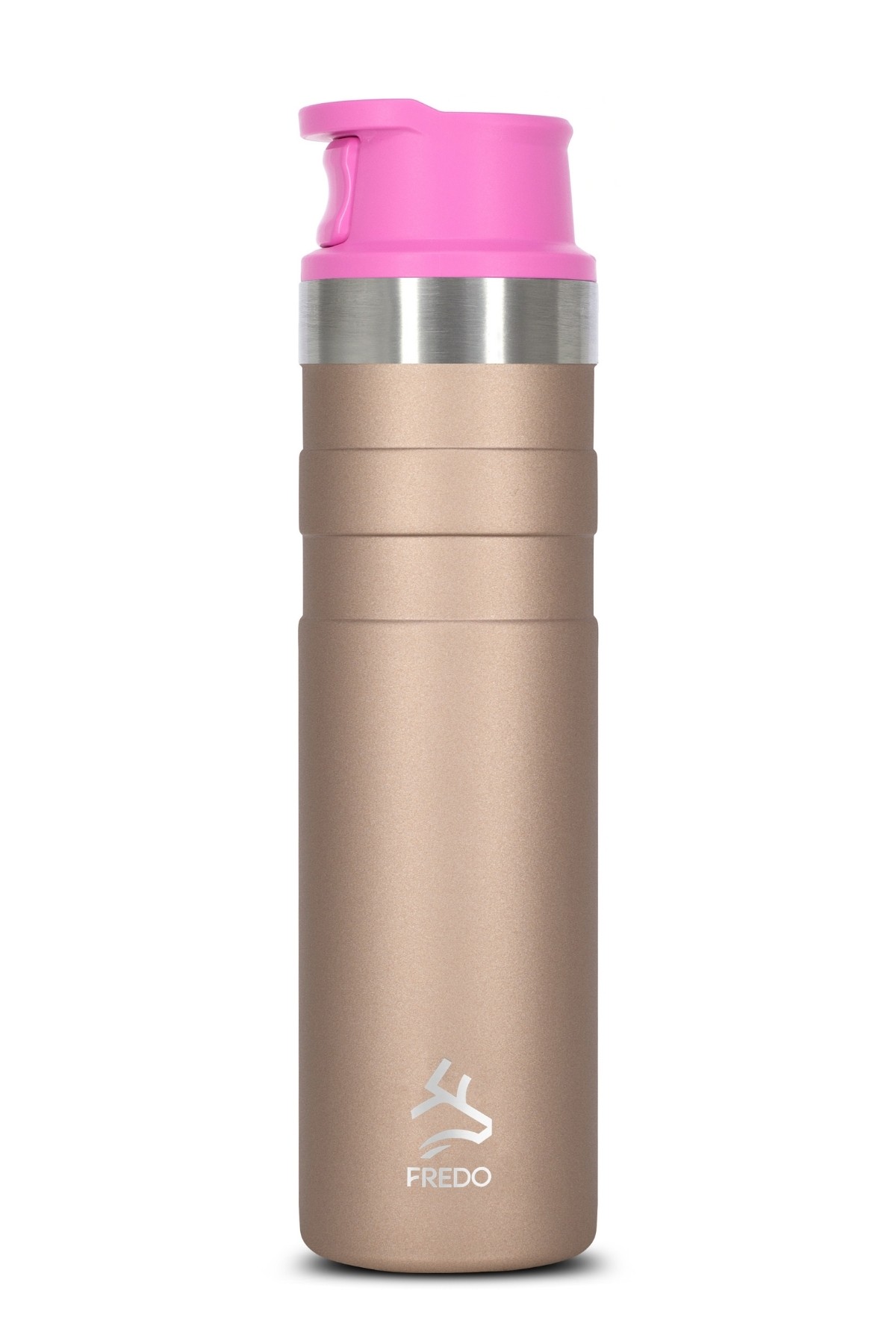 Comfort Therm Paslanmaz Çelik Rose Gold Termos Bardak, Mug 600ml