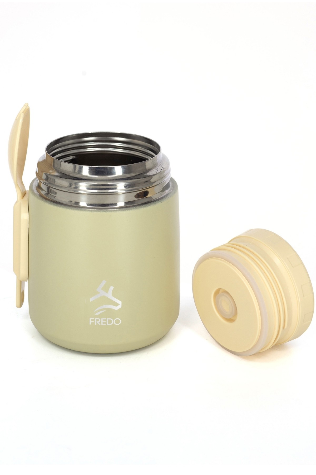 Duo Dine Bebek Krem Mama Kabı & Yemek Saklama Termosu, Mug - 8 Saat Sıcak, 12 Saat Soğuk Tutma 500 ml