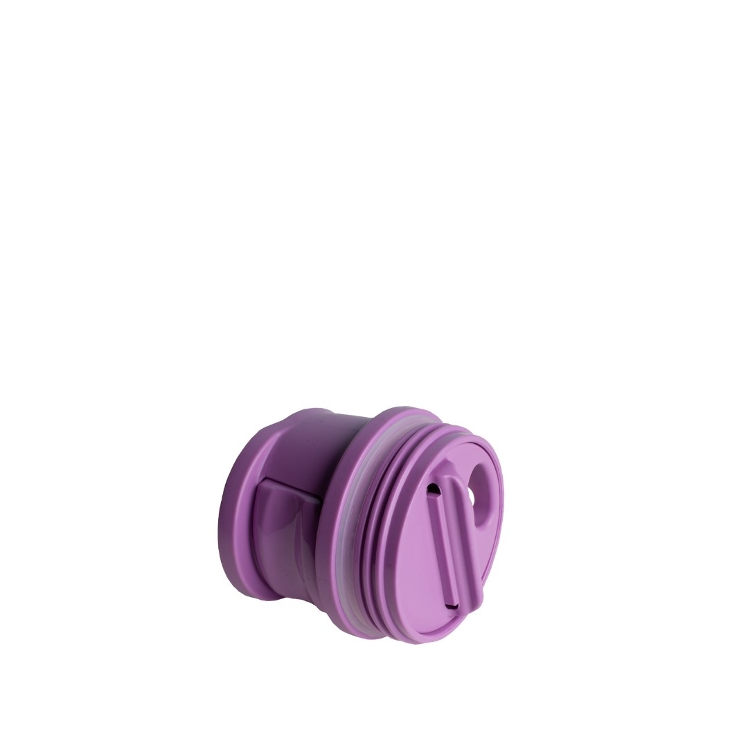 Comfort Therm Paslanmaz Çelik Lila Termos Bardak, Mug 600ml