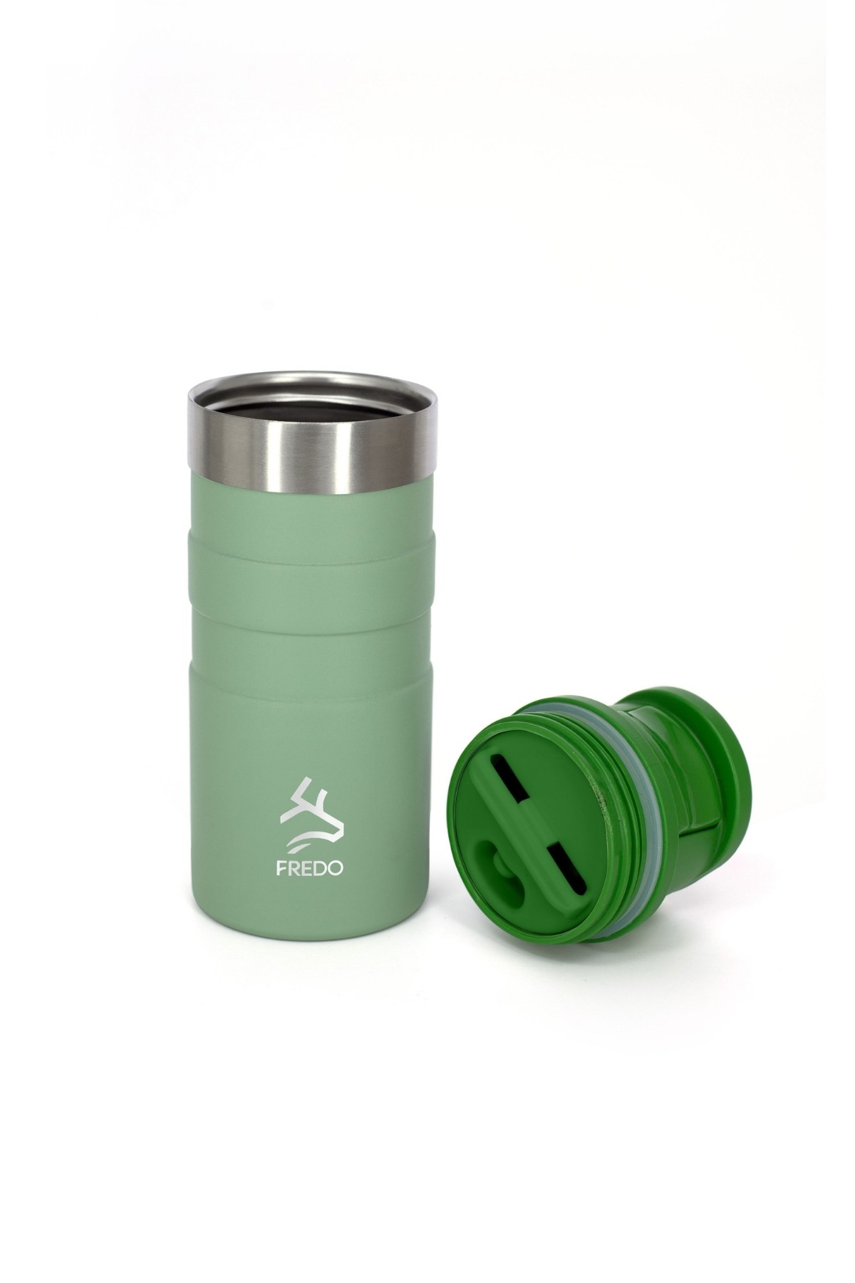 Comfort Therm Paslanmaz Çelik Mint Yeşil Termos Bardak, Mug 350ml