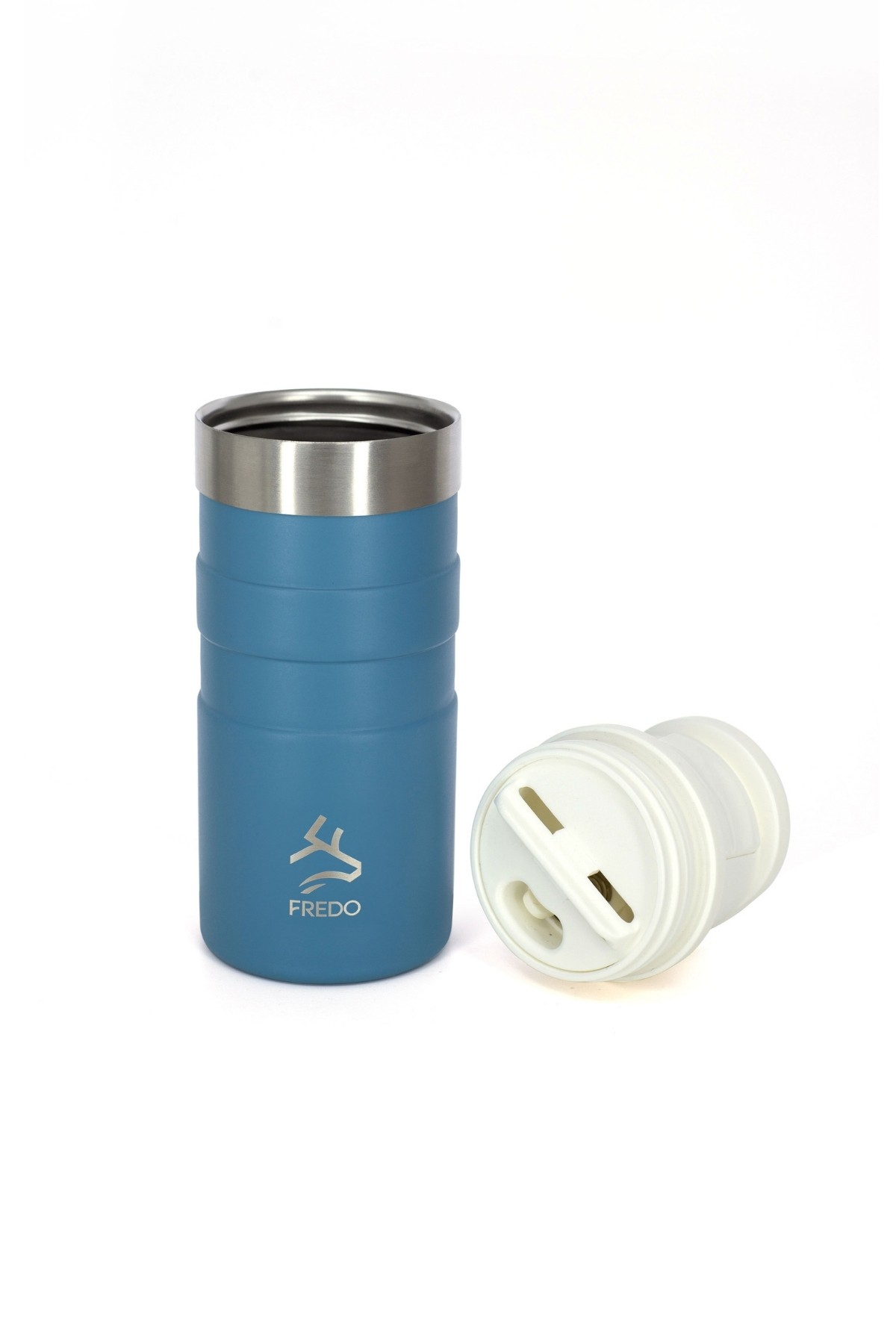 Comfort Therm Paslanmaz Çelik Mavi Termos Bardak, Mug 350ml