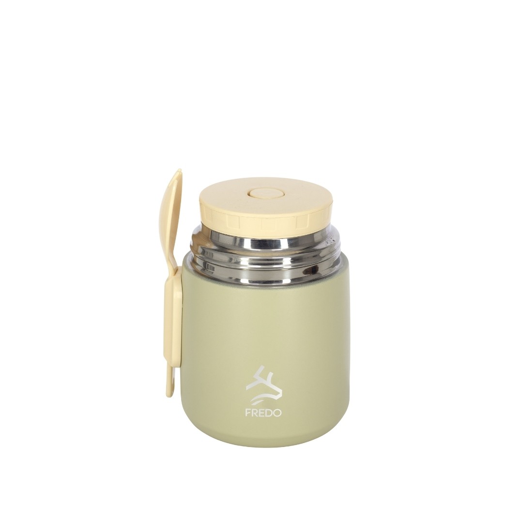 Duo Dine Bebek Krem Mama Kabı & Yemek Saklama Termosu, Mug - 8 Saat Sıcak, 12 Saat Soğuk Tutma 500 ml