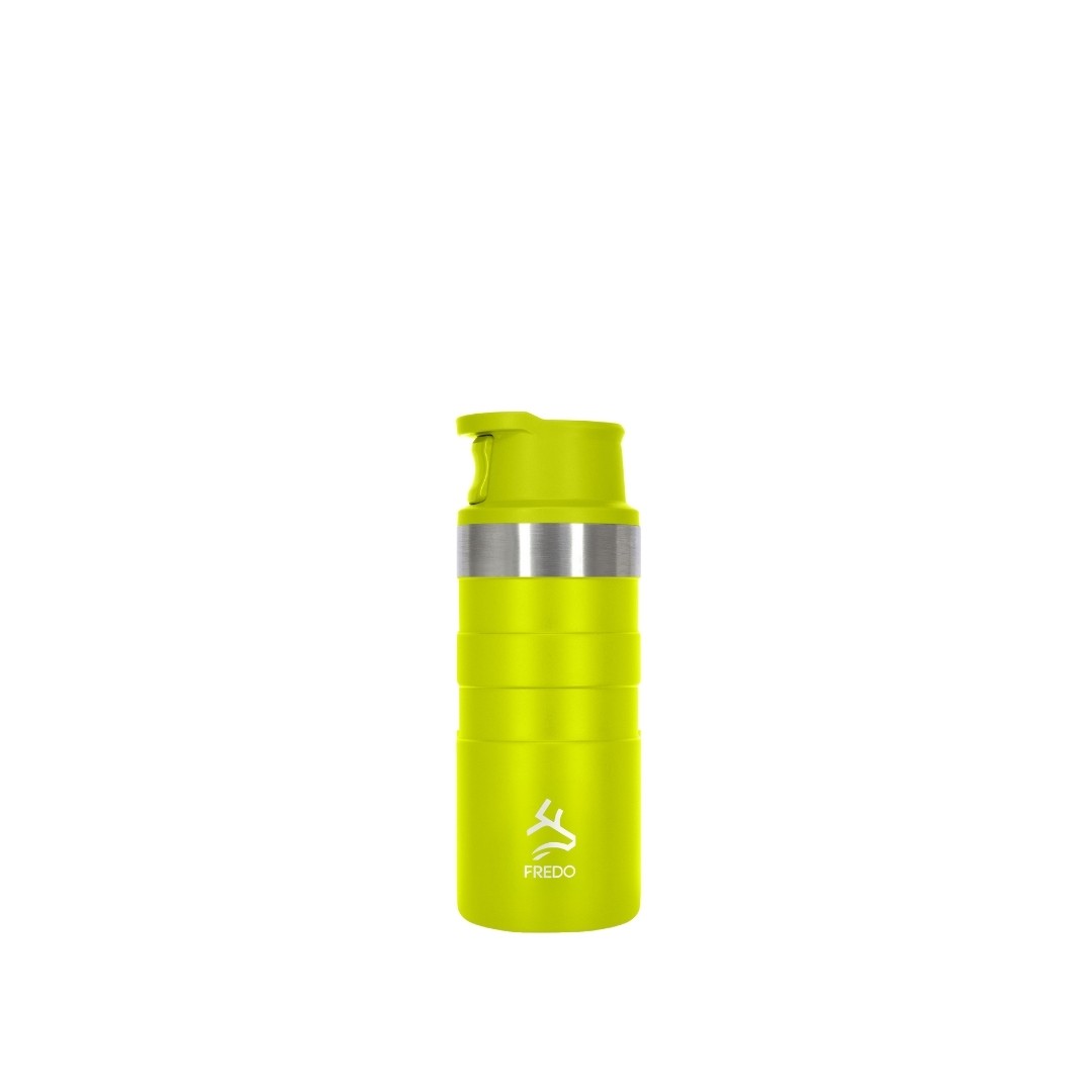 Comfort Therm Paslanmaz Çelik Neon Sarı Termos Bardak, Mug 350ml
