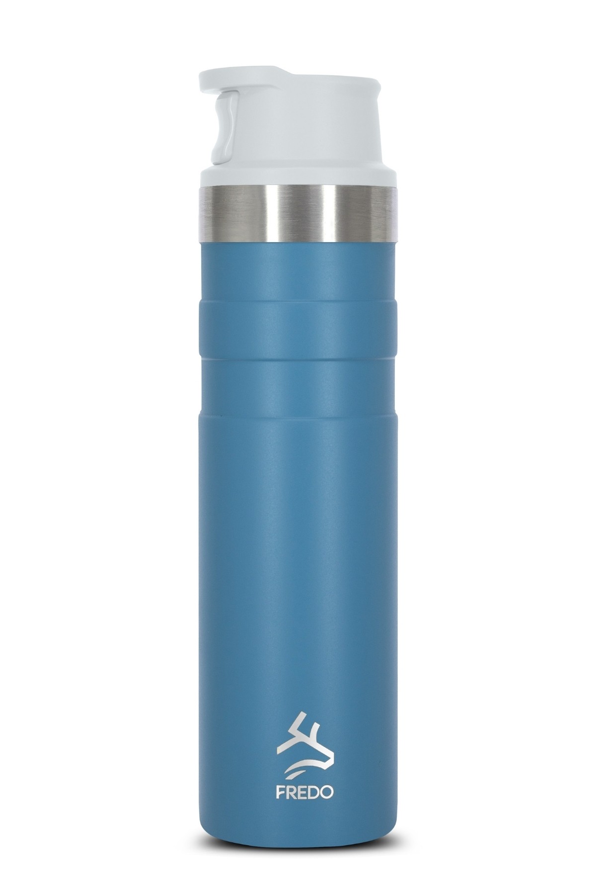 Comfort Therm Paslanmaz Çelik Mavi Termos Bardak, Mug 600ml