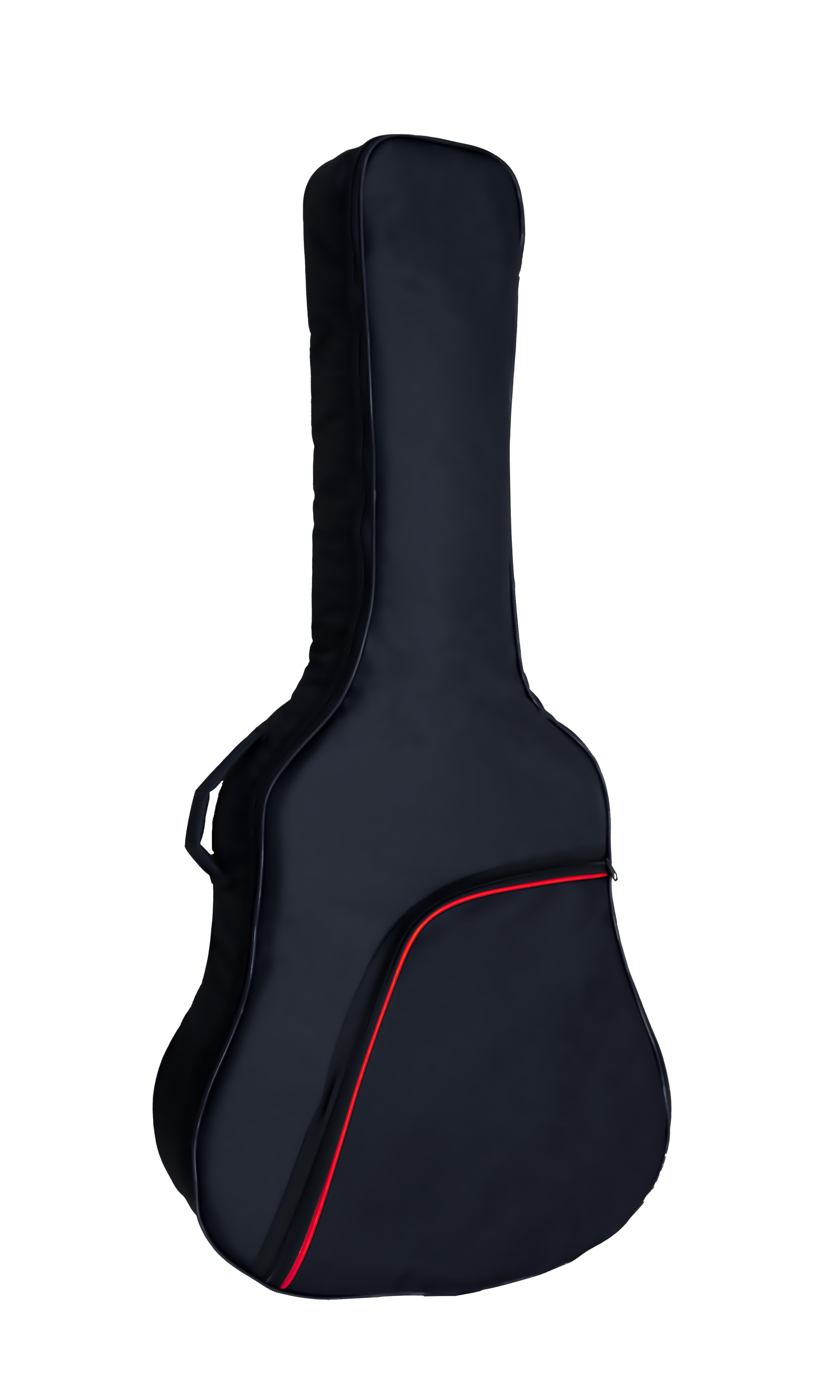 Sense Fusion - Profesyonel Akustik Gitar Gigbag - Kırmızı Detaylı