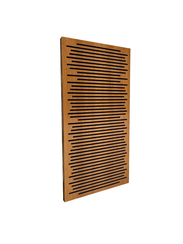 50*100cm Ahşap Difüzör  Akustik Panel Walnut