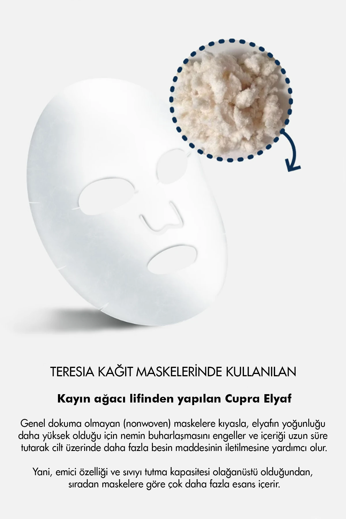 Teresia Marine Collagen Maske – Yoğun Nem, Sıkılaştırıcı Etki ve Parlak Cilt Bakım Maskesi