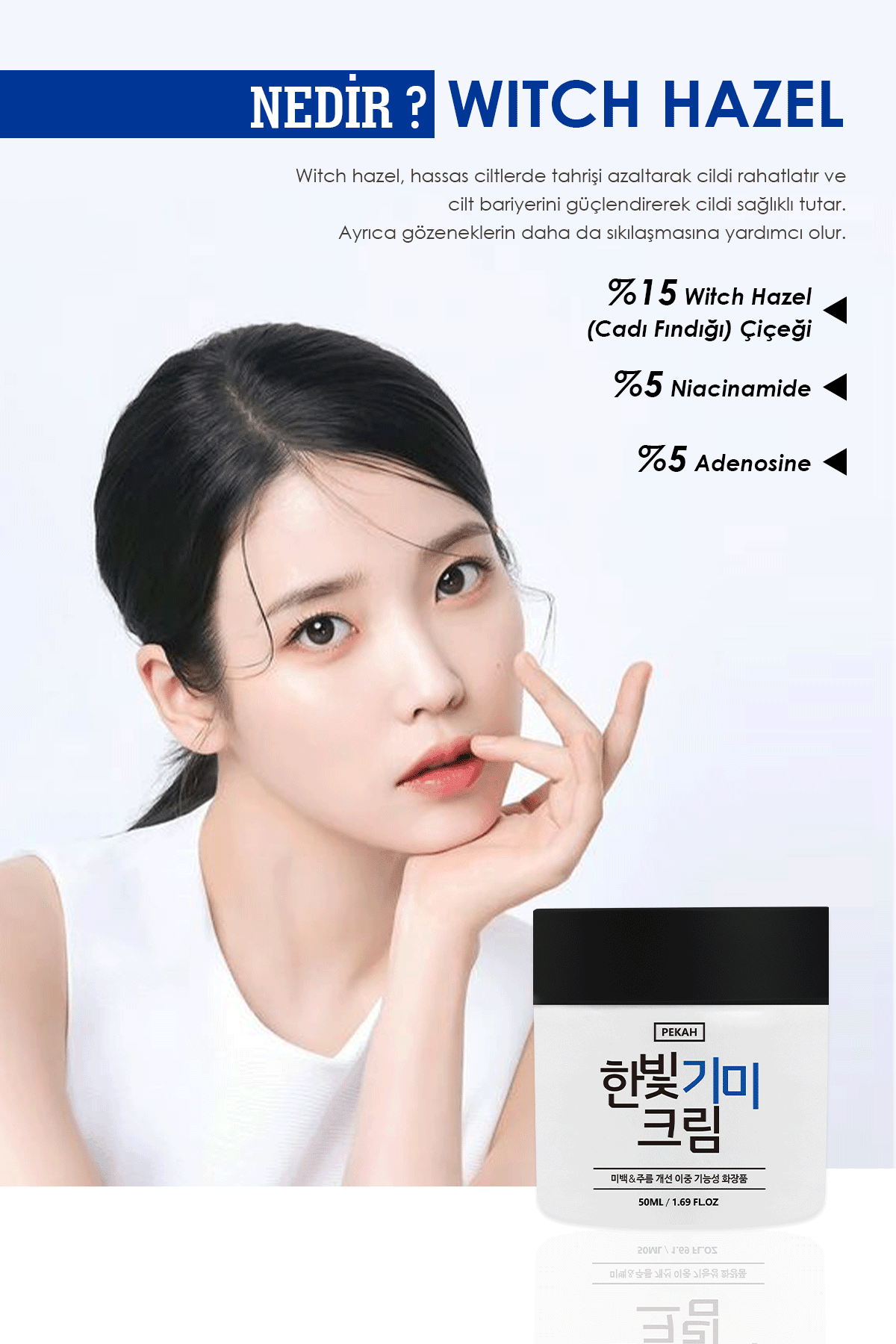 Leke Karşıtı & Cilt Tonu Eşitleyen Aydınlatıcı Hanbit Melasma Krem 50ml