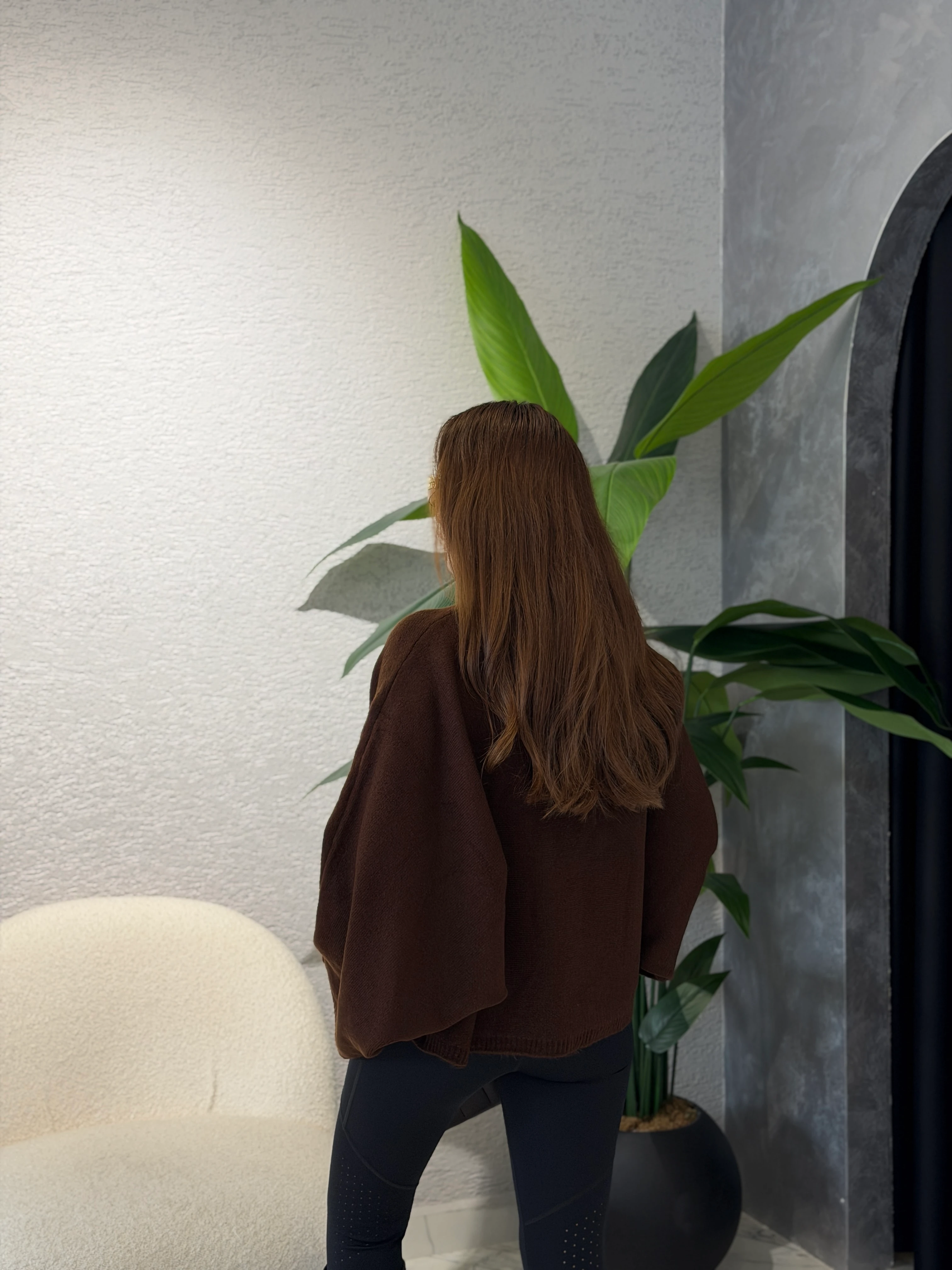 ZR Model Yarasa Kol Soft Touch Boğazlı Kazak