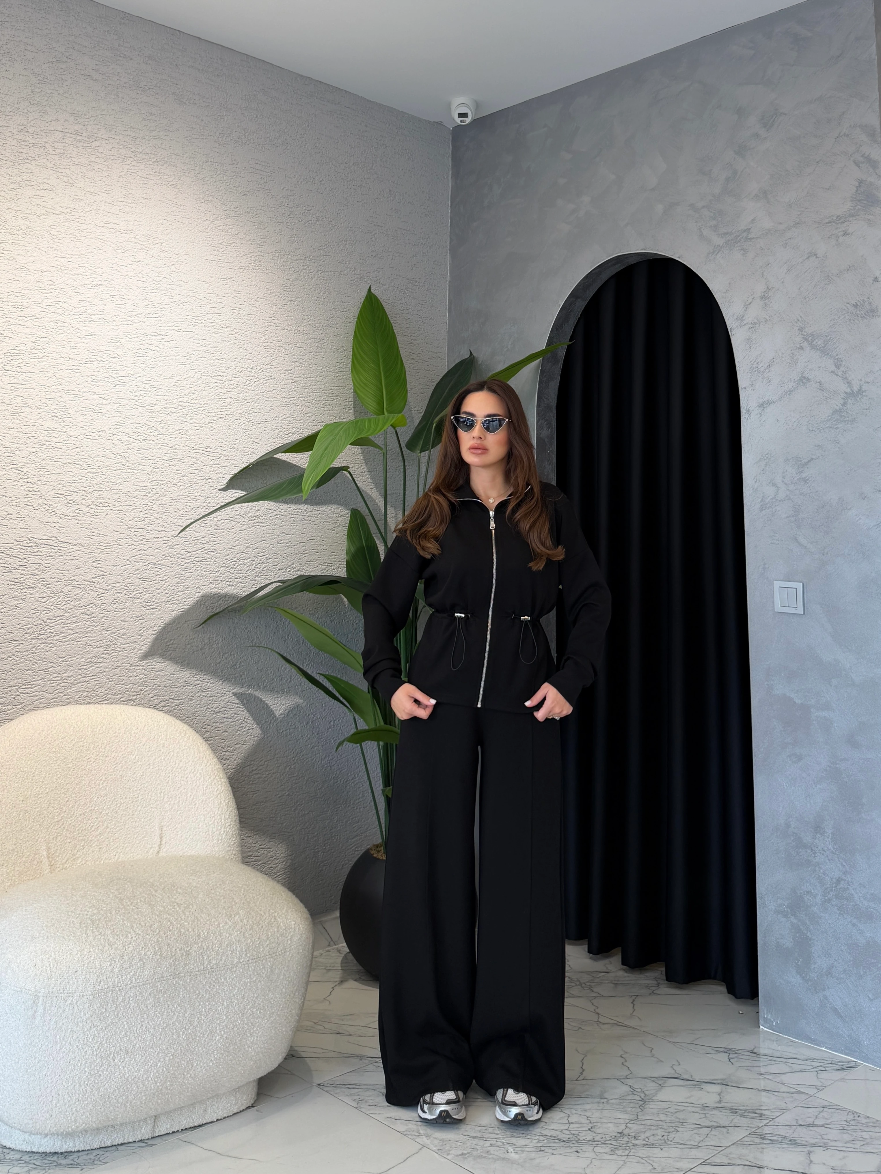 Beli Lastik Ayarlanabilir Hırka Pantolon Modal Takım